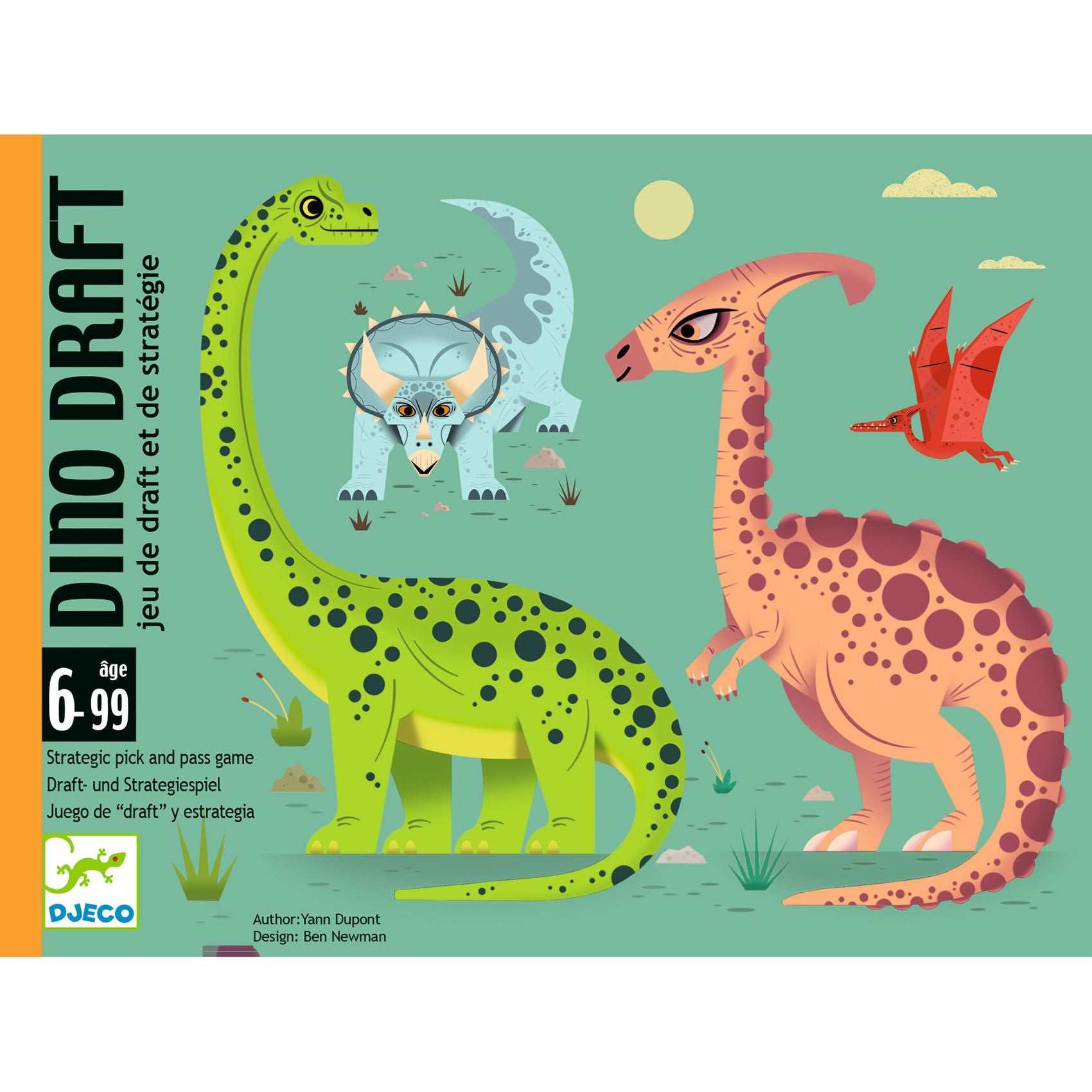 Djeco | Dino Draft Card Game