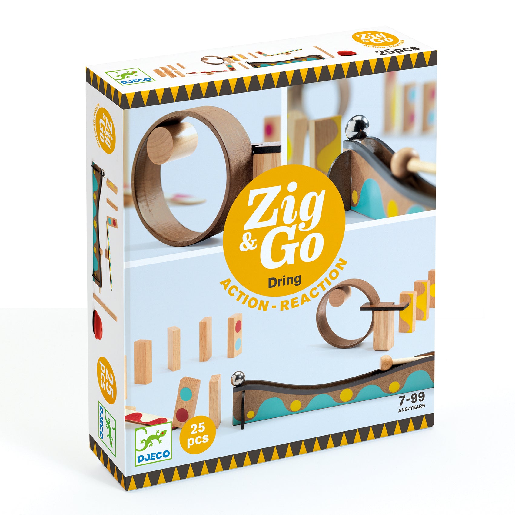 Djeco | Zig & Go - Dring 25pc