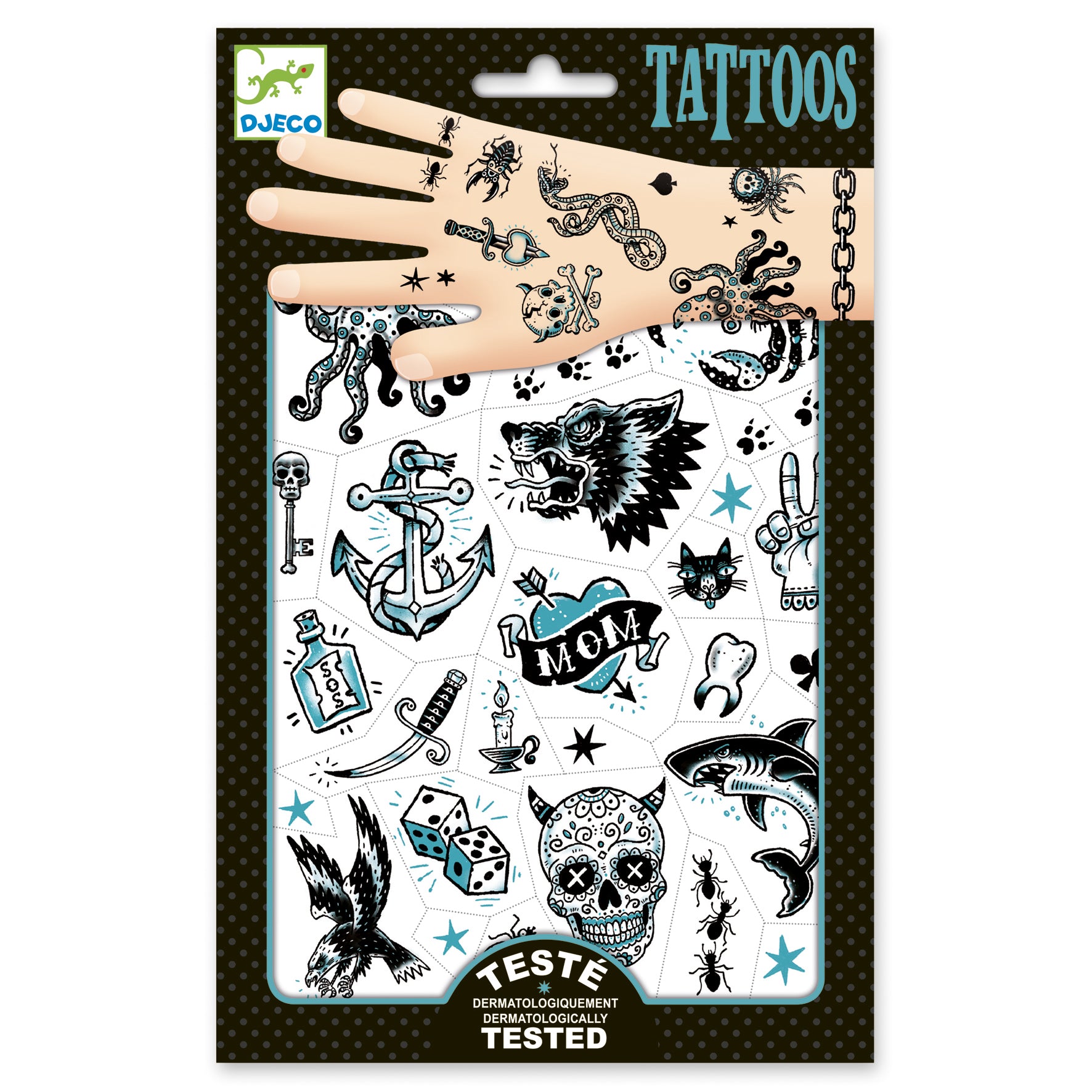 Djeco | Tattoos - Dark Side
