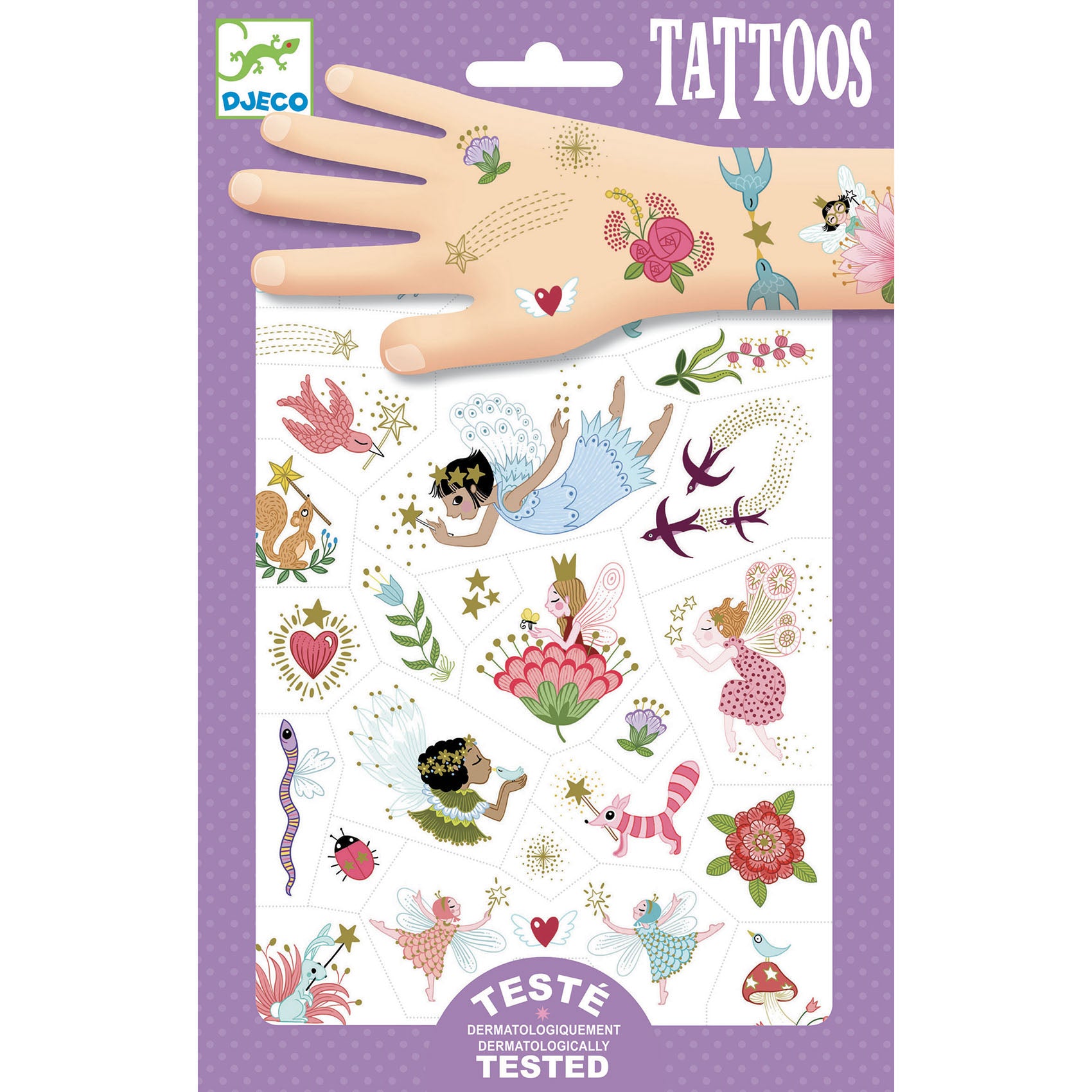 Djeco | Tattoos - Fairy Friends