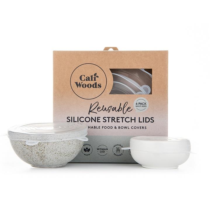 Caliwoods | Silicone Stretch Lids - 6pk