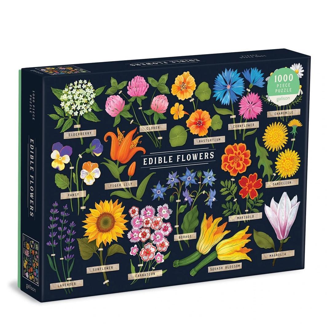 Galison | 1000pc Puzzle - Edible Flowers