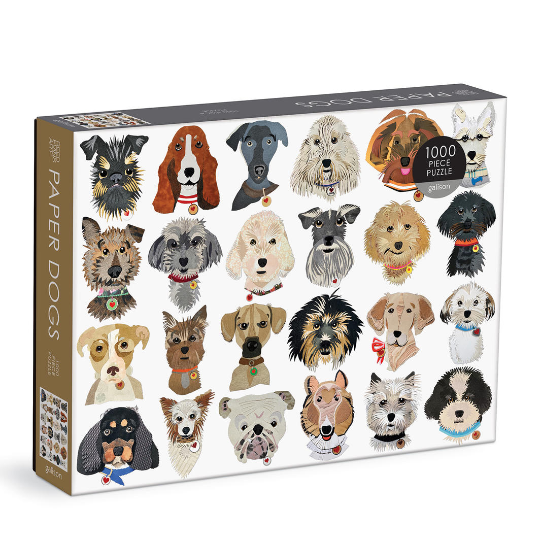 Galison | 1000pc Puzzle - Paper Dogs