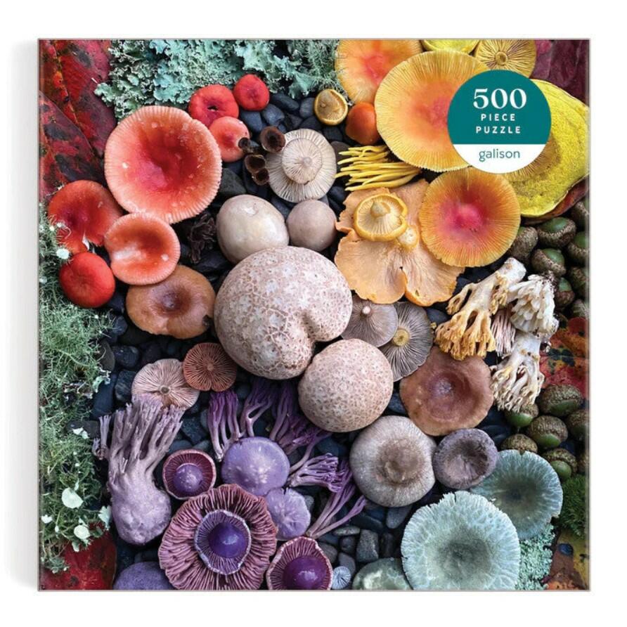 Galison | 500pc  Puzzle - Shrooms in Bloom