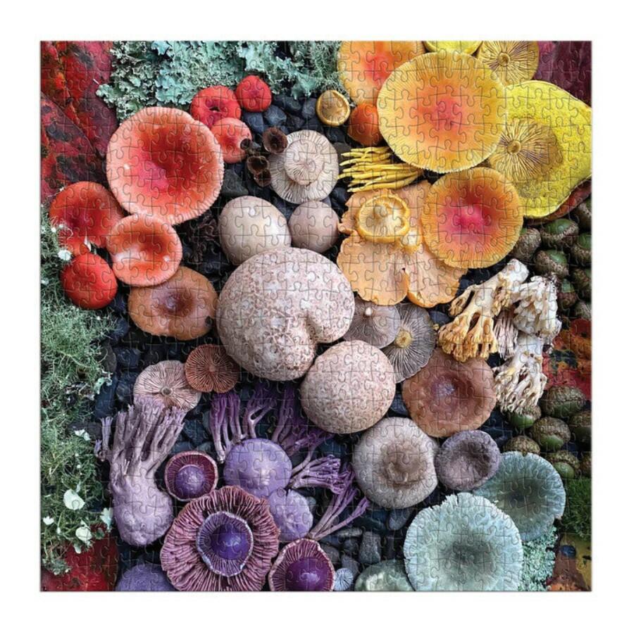 Galison | 500pc  Puzzle - Shrooms in Bloom