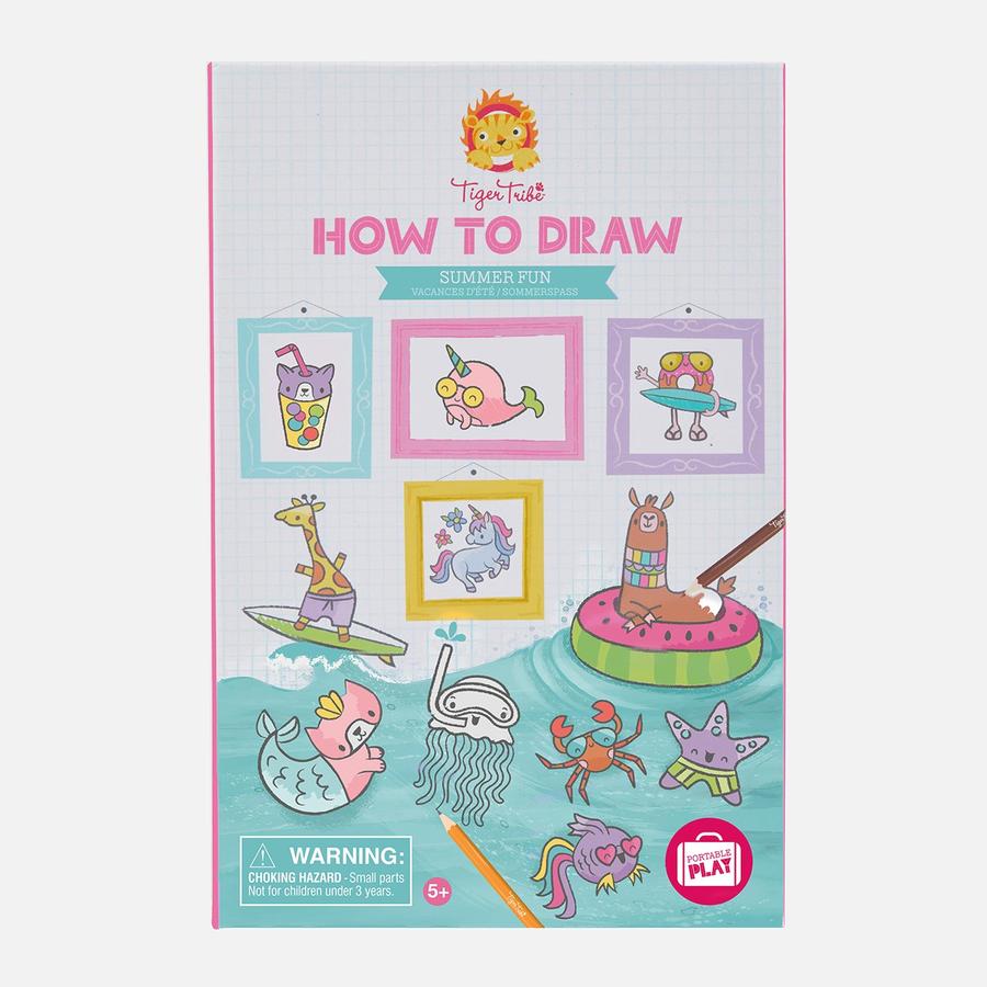 Tiger Tribe | How to Draw - Summer Fun