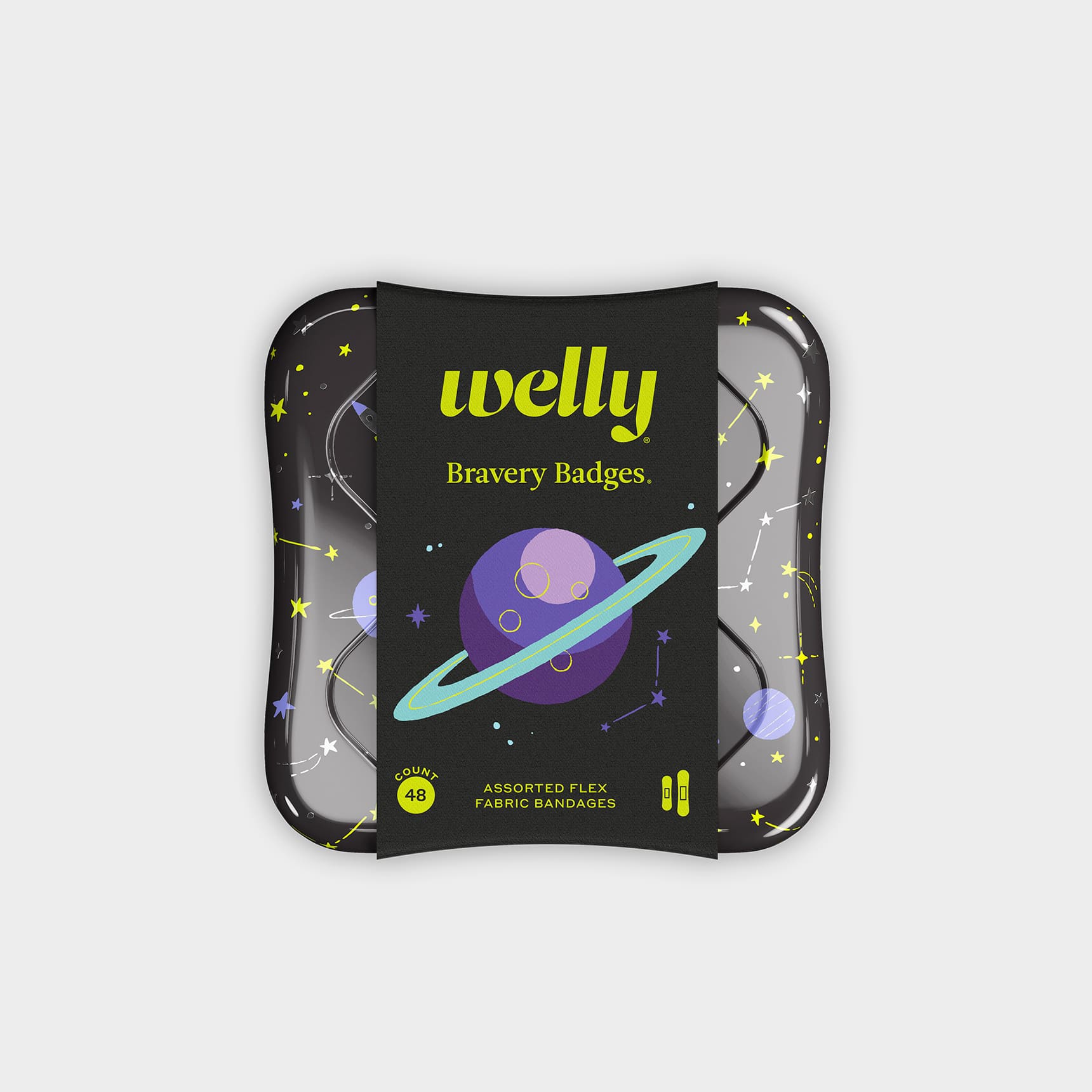 Welly | Bravery Badges - Space 48pk