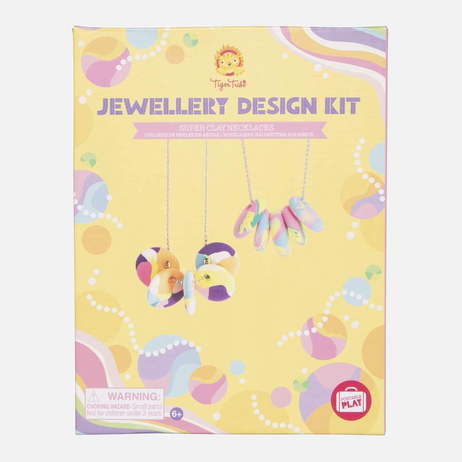 Tiger Tribe | Jewellery Design Kit - Super Clay Necklaces
