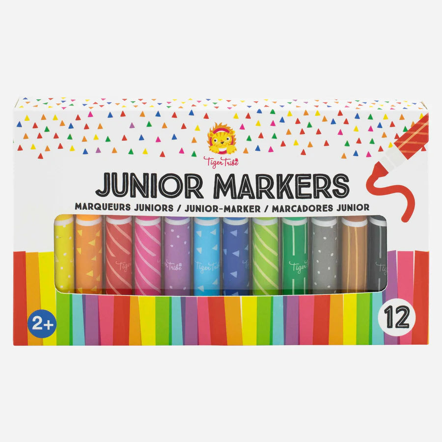 Tiger Tribe | Junior Markers 12pk