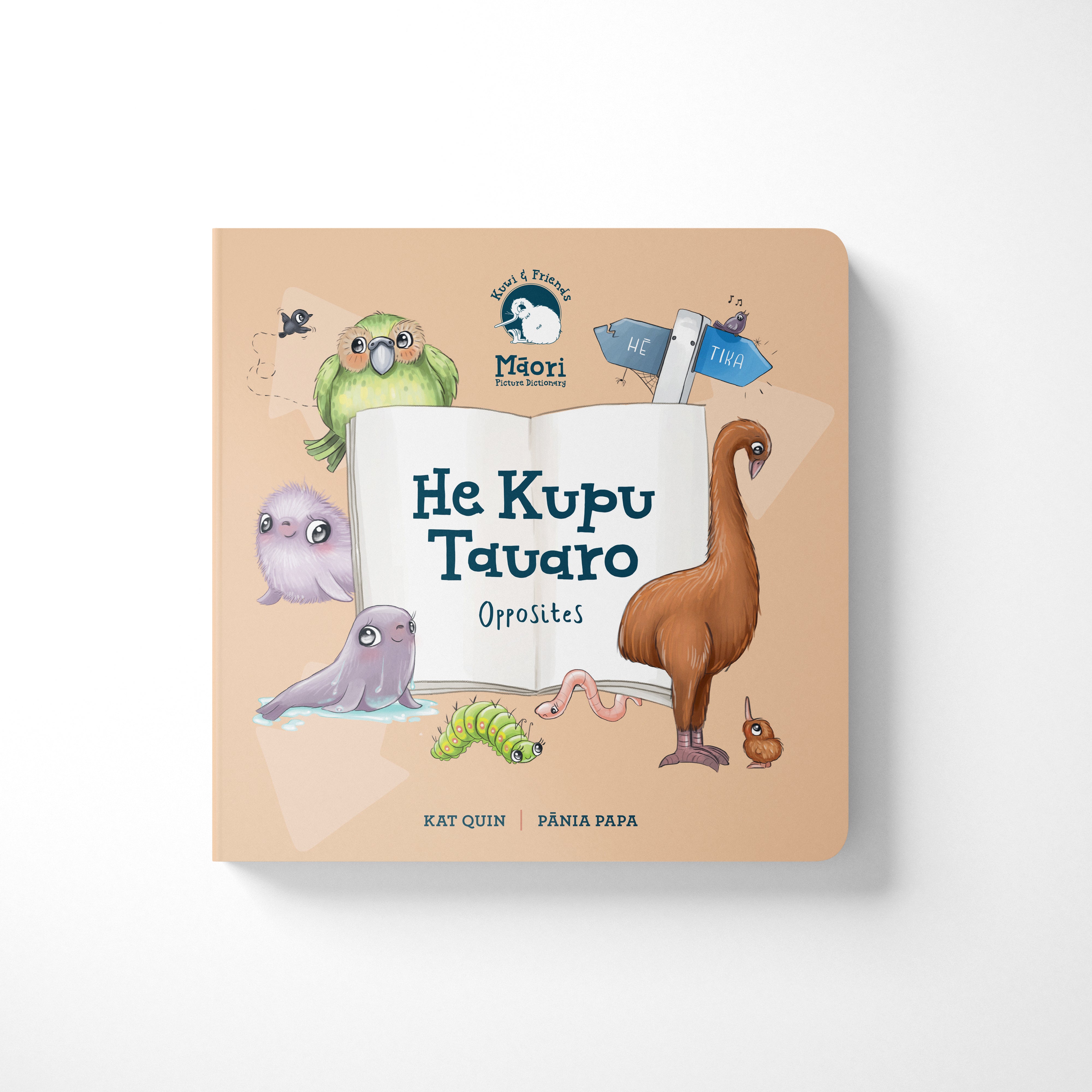 He Kupu Tauaro | Opposites - Board Book
