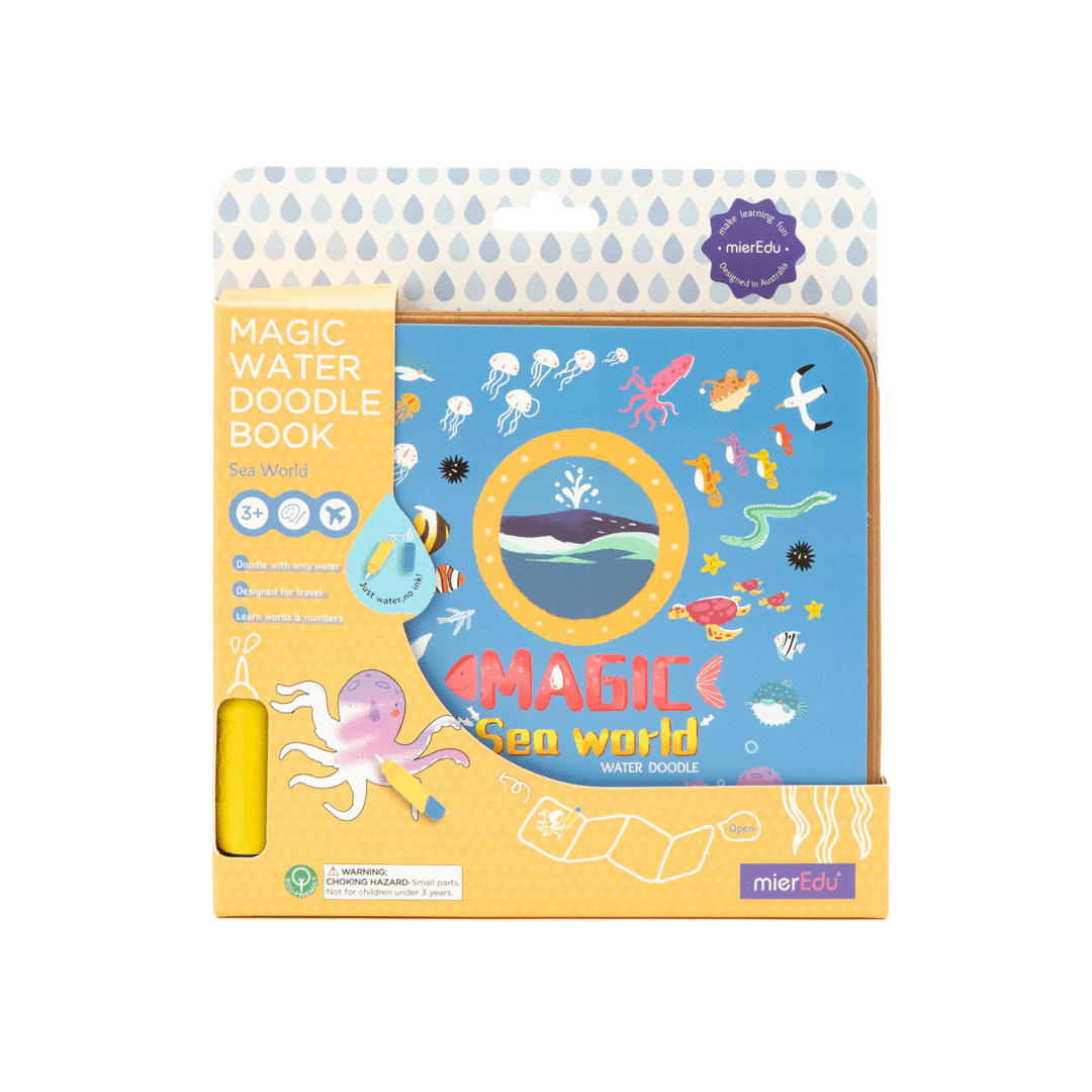 mierEdu | Magic Water Doodle Book - Sea World