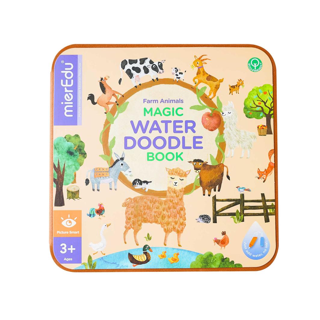 mierEdu | Magic Water Doodle Book - Farm Animals