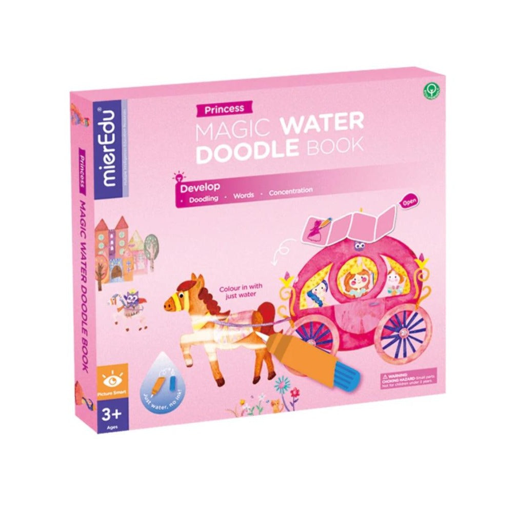 mierEdu | Magic Water Doodle Book - Princess