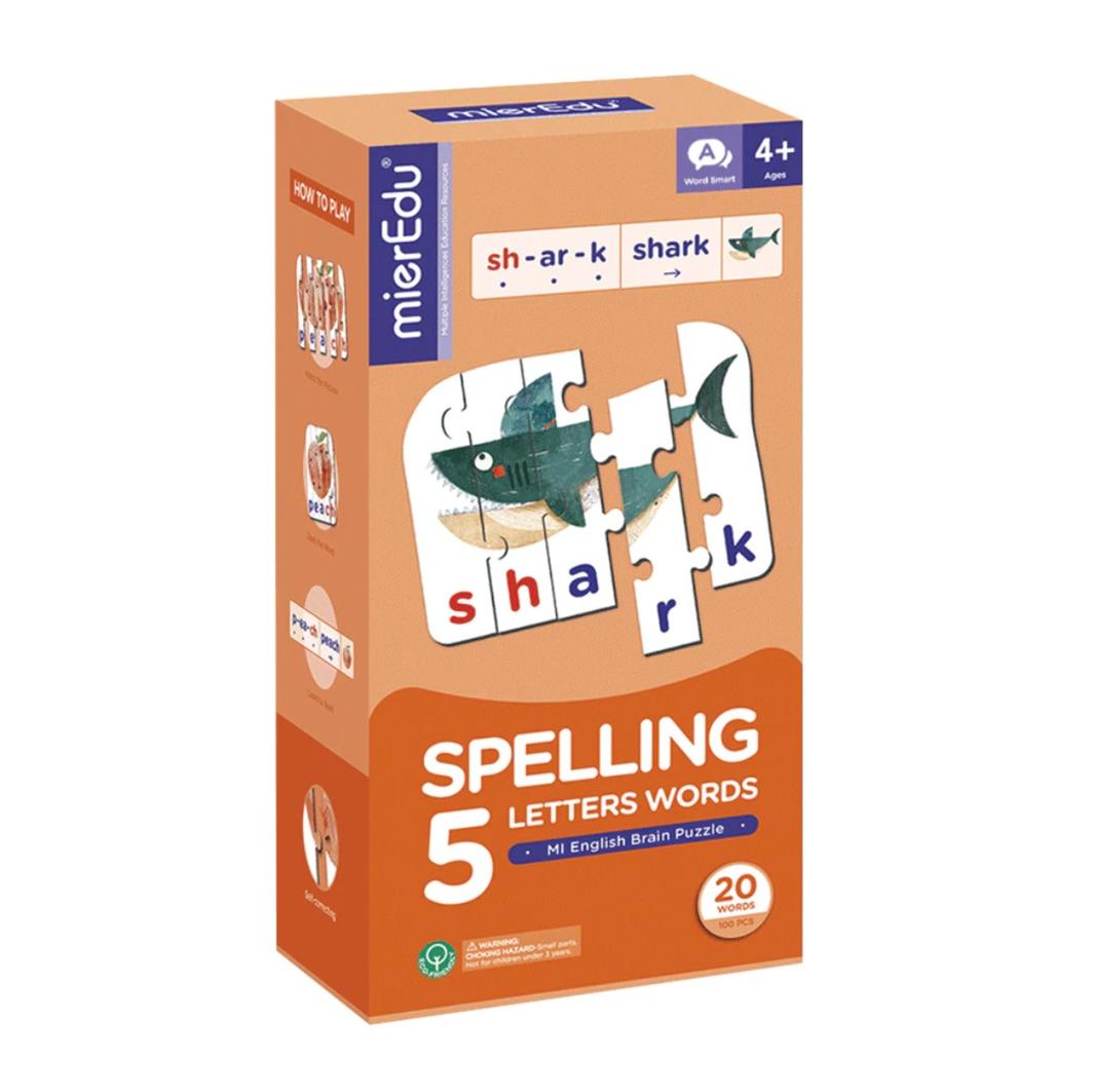 mierEdu | Brain Puzzle - Spelling 5 Letter Words