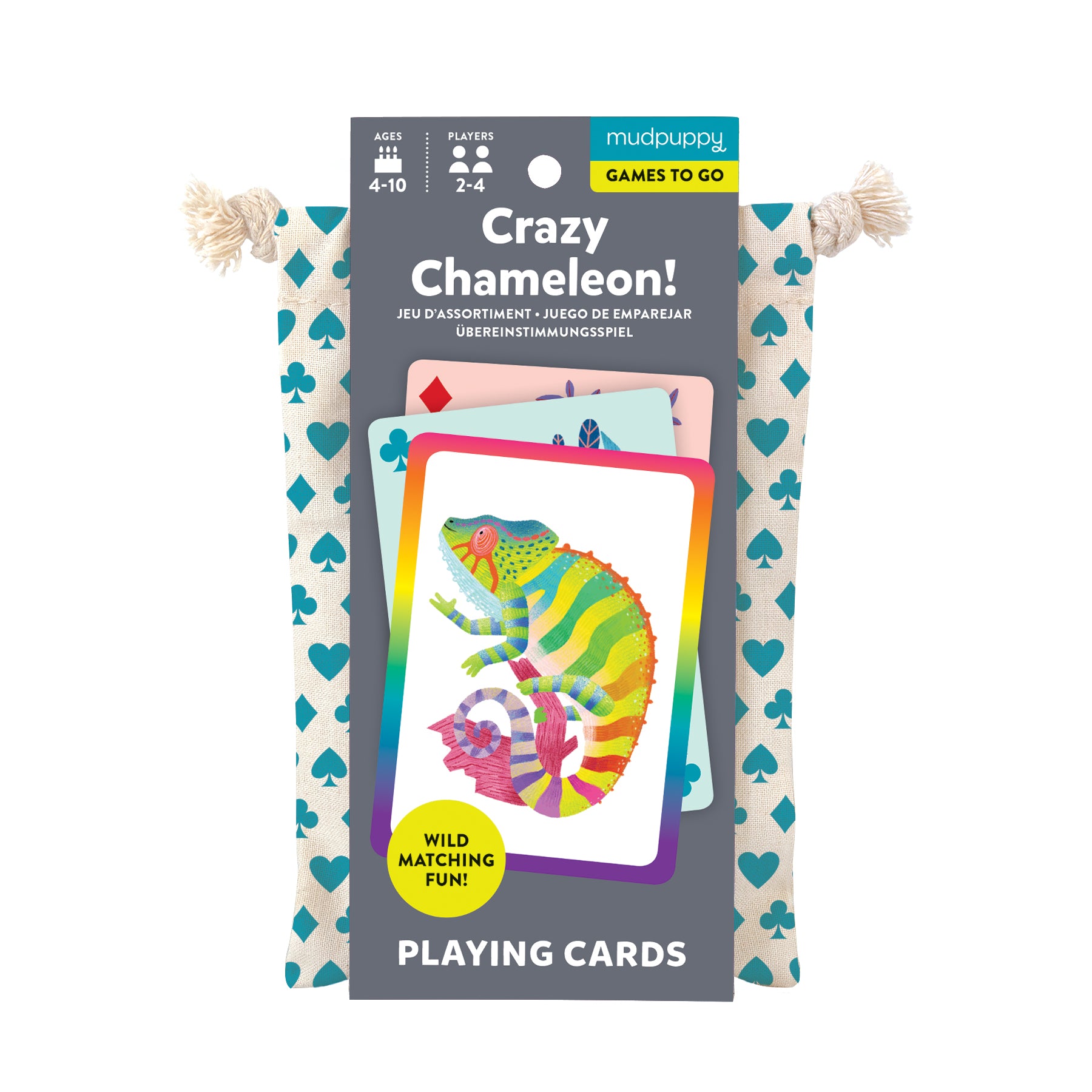 Mud Puppy | Playing Cards - Crazy Chameleon!