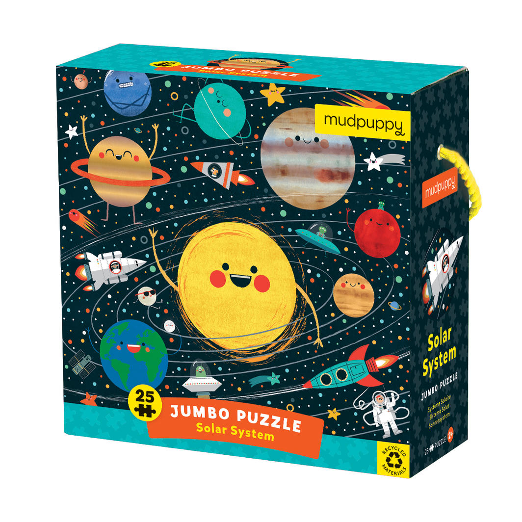 Mud Puppy | Solar System - 25 pc Jumbo Puzzle