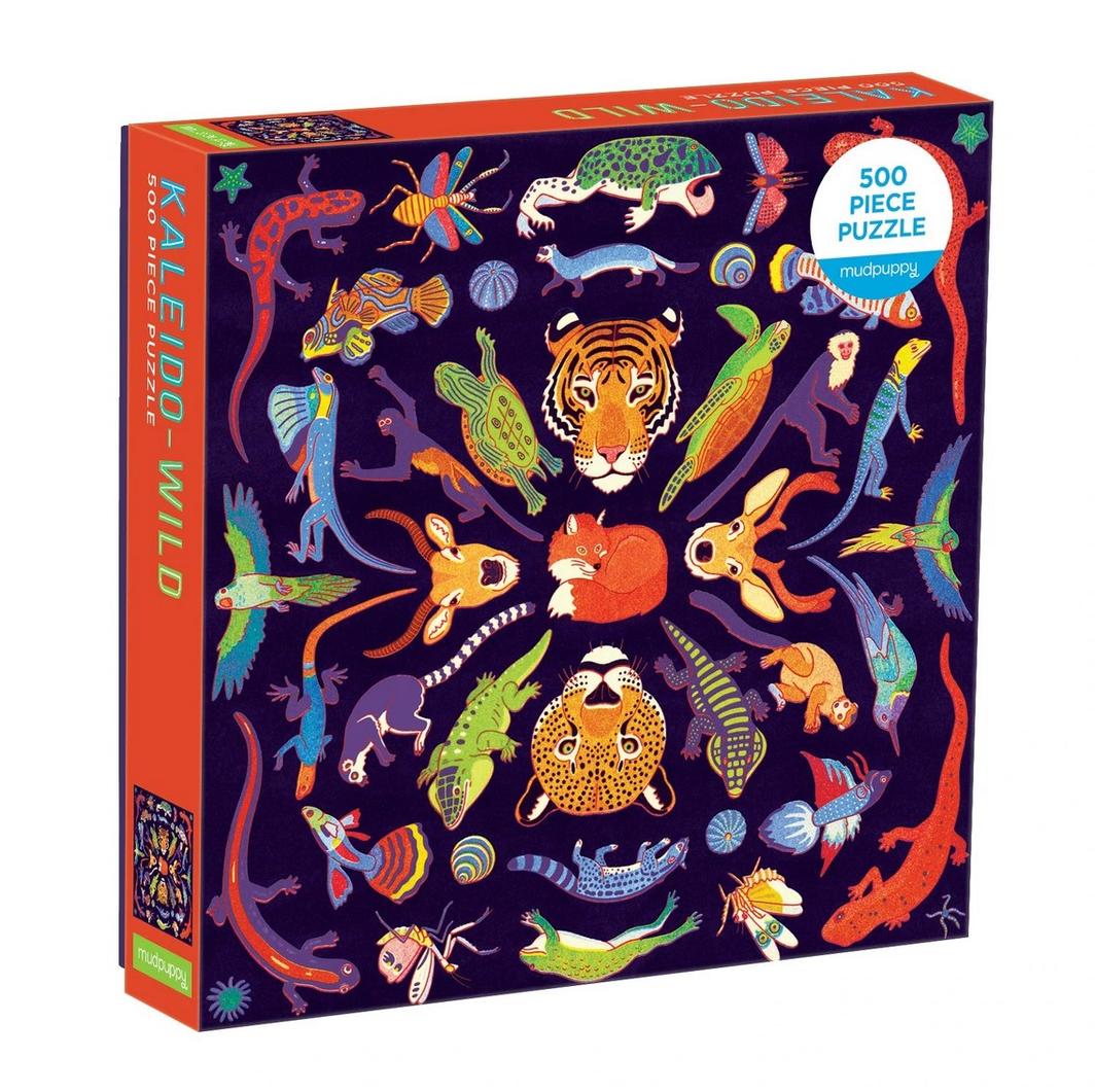 Mud Puppy | Kaleido Wild - 500pc Puzzle