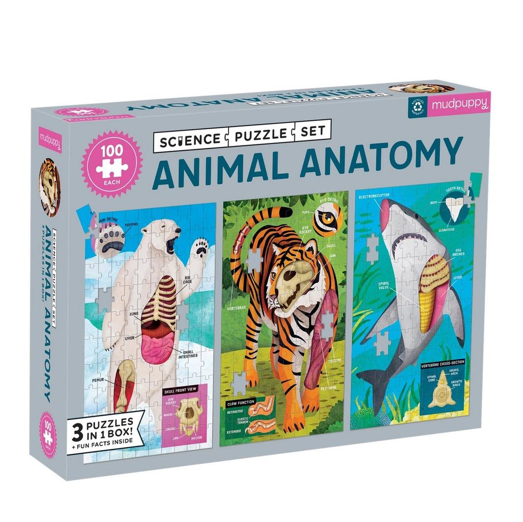 Mud Puppy | 100pc Science Puzzle Set - Animal Anatomy