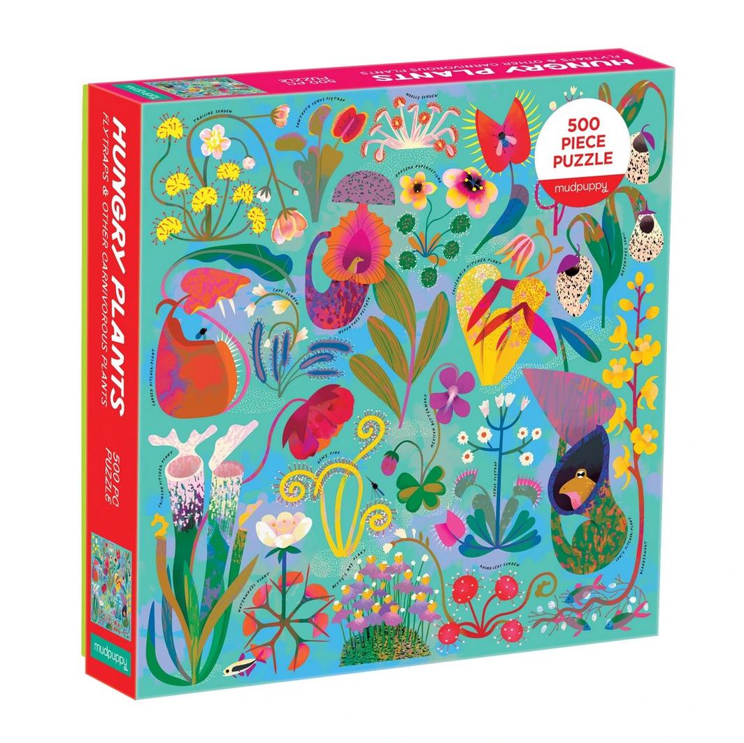 Mud Puppy | Hungry Plants - 500pc Puzzle