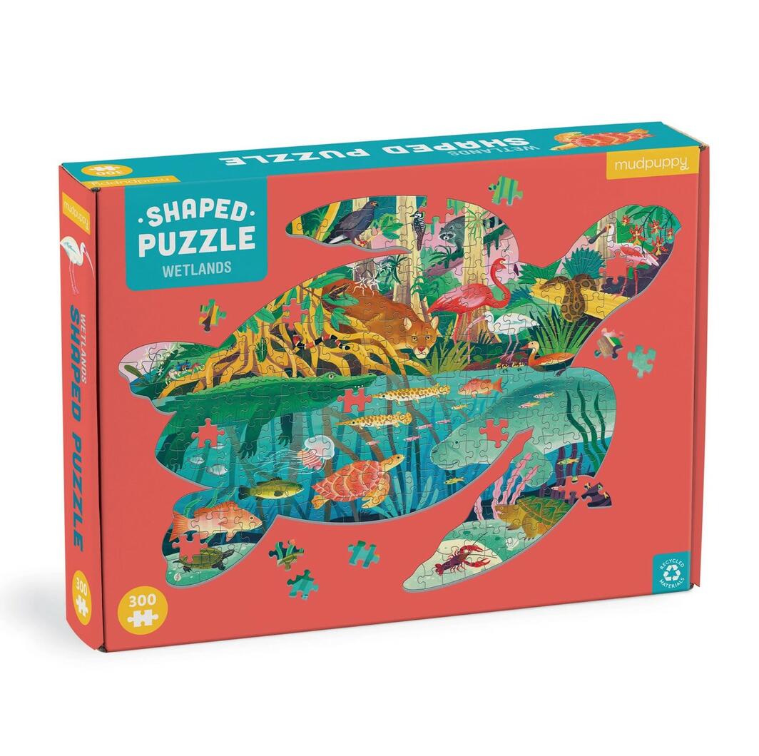 Mud Puppy | 300pc Shaped Puzzle - Wetlands