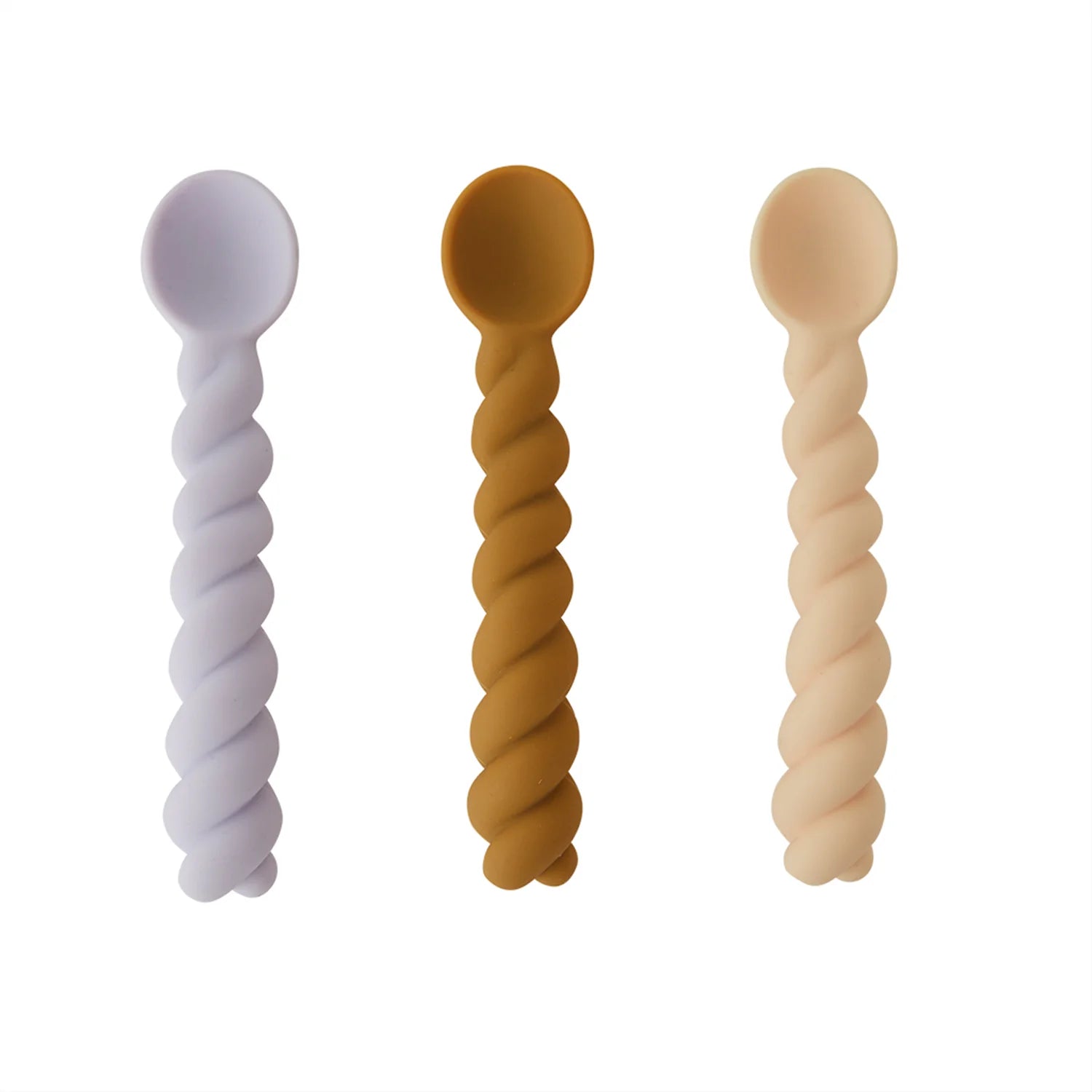 OYOY | Mellow Spoon 3pk - Lavender, Vanilla & Light Rubber