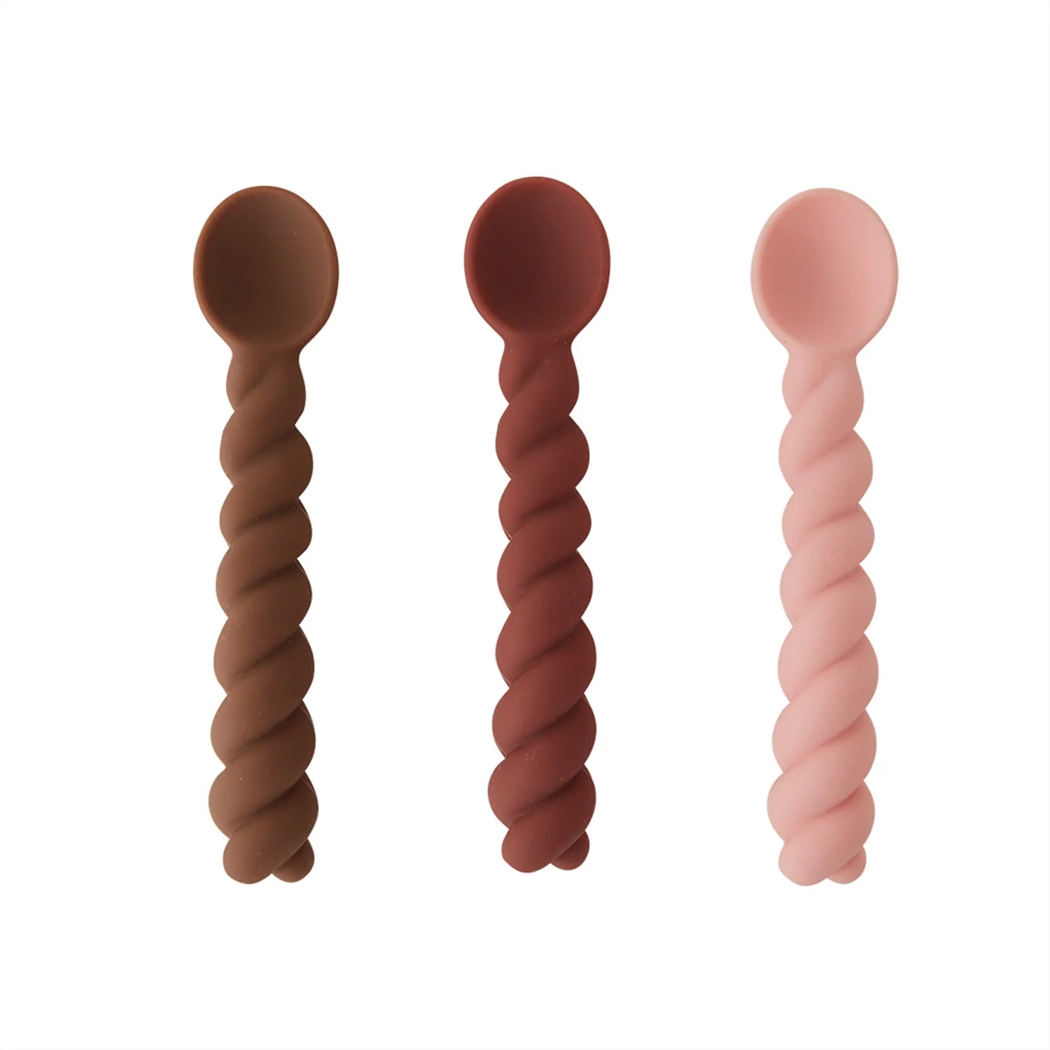 OYOY | Mellow Spoon 3pk - Nutmeg, Rose & Choko