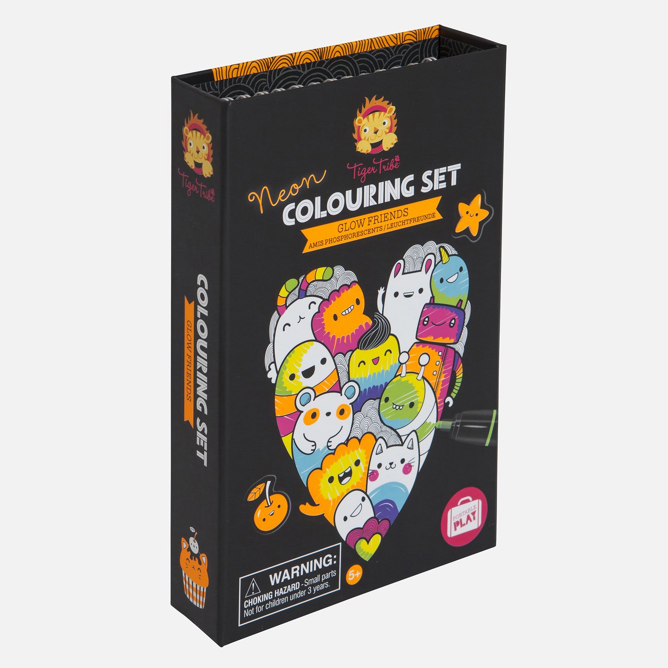 Tiger Tribe | Colouring Set - Neon Glow Friends