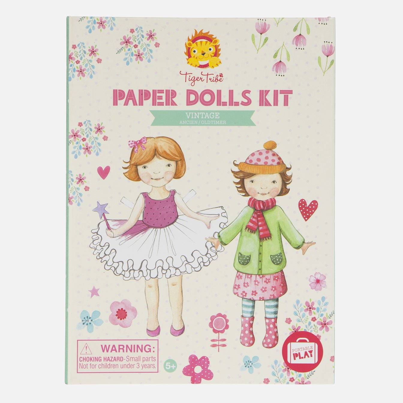 Tiger Tribe | Paper Dolls Kit - Vintage
