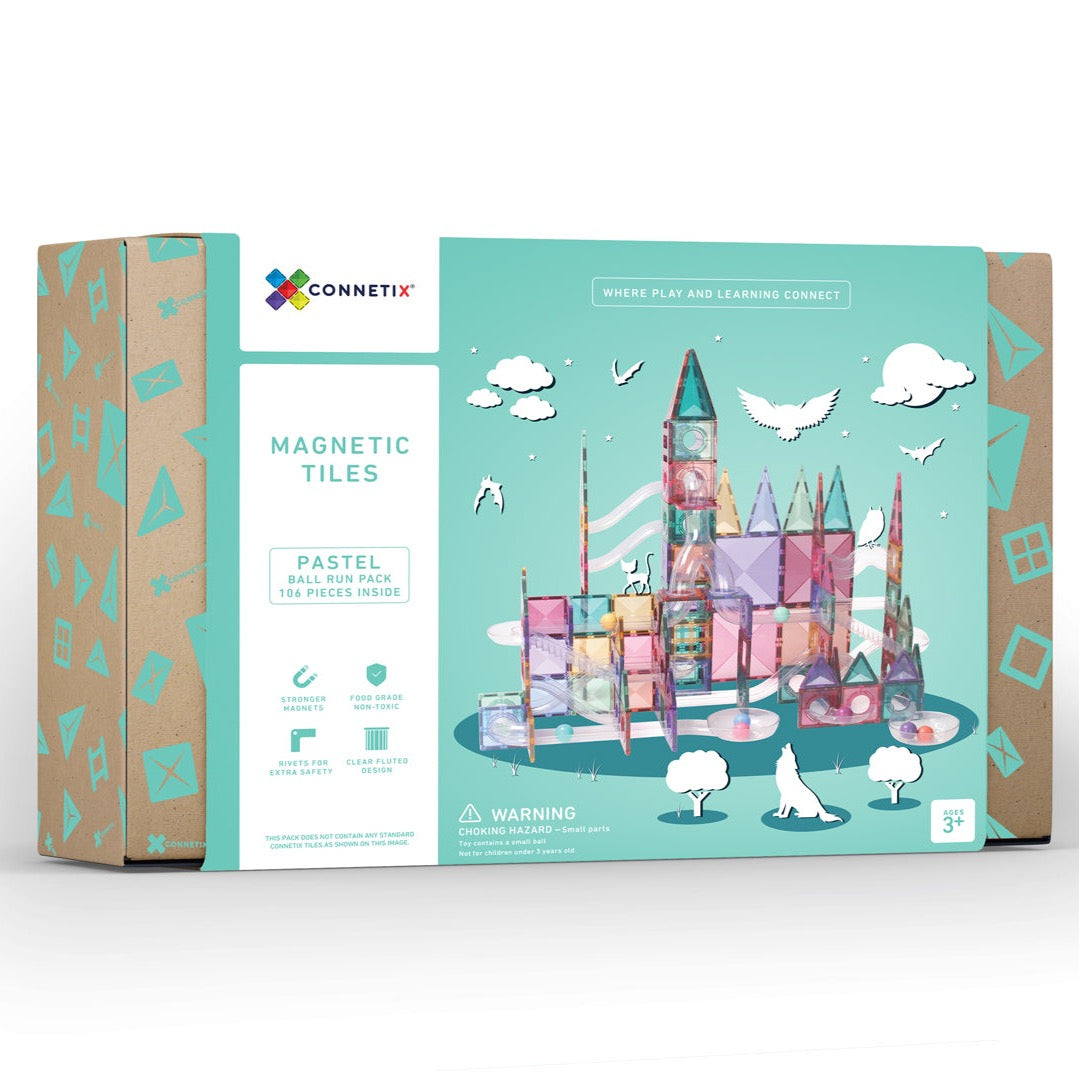 CONNETIX | Pastel Ball Run Pack - 106pc