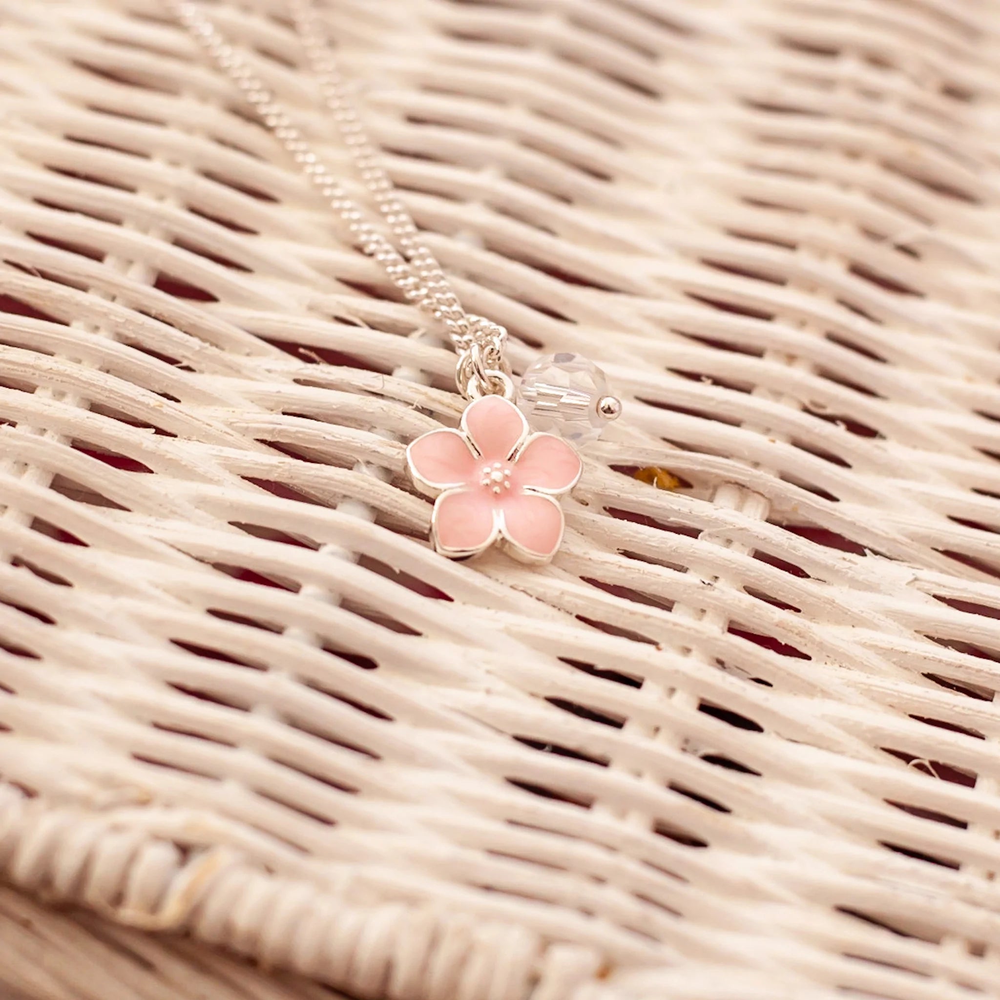 Lauren Hinkley | Pink Flower Necklace