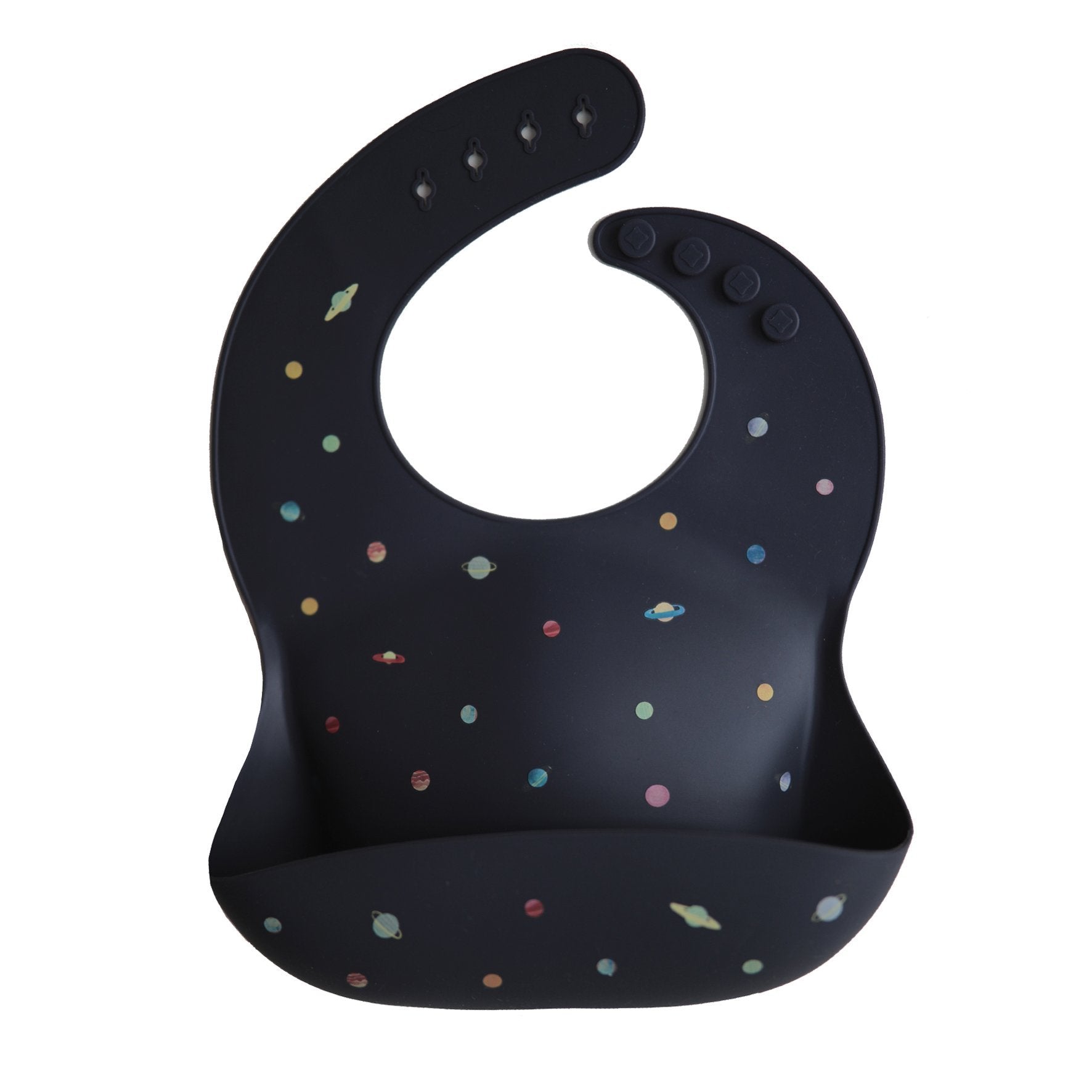 Mushie | Silicone Baby Bib - Planets