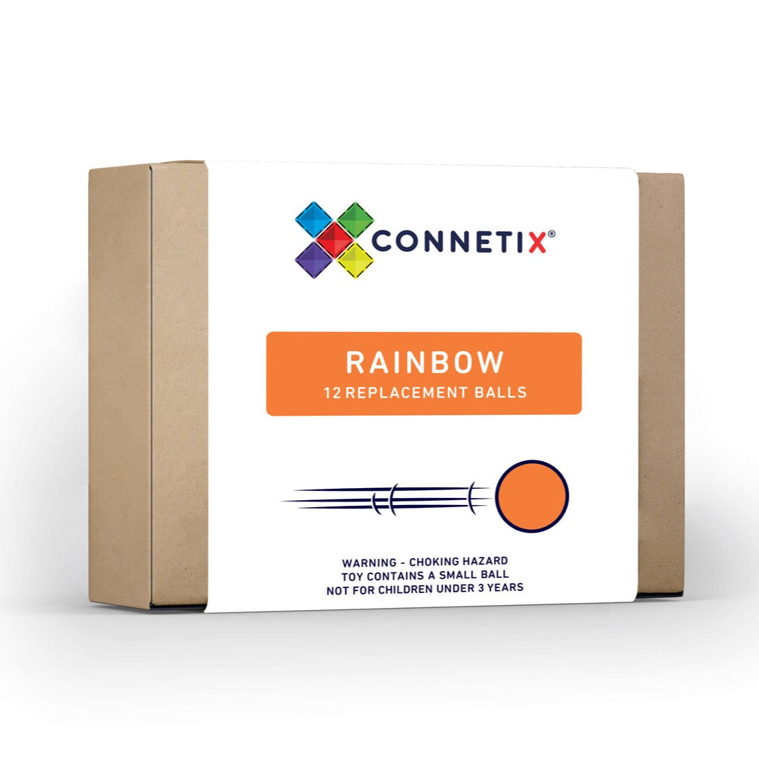 Connetix | Rainbow Replacement Ball Pack - 12pc