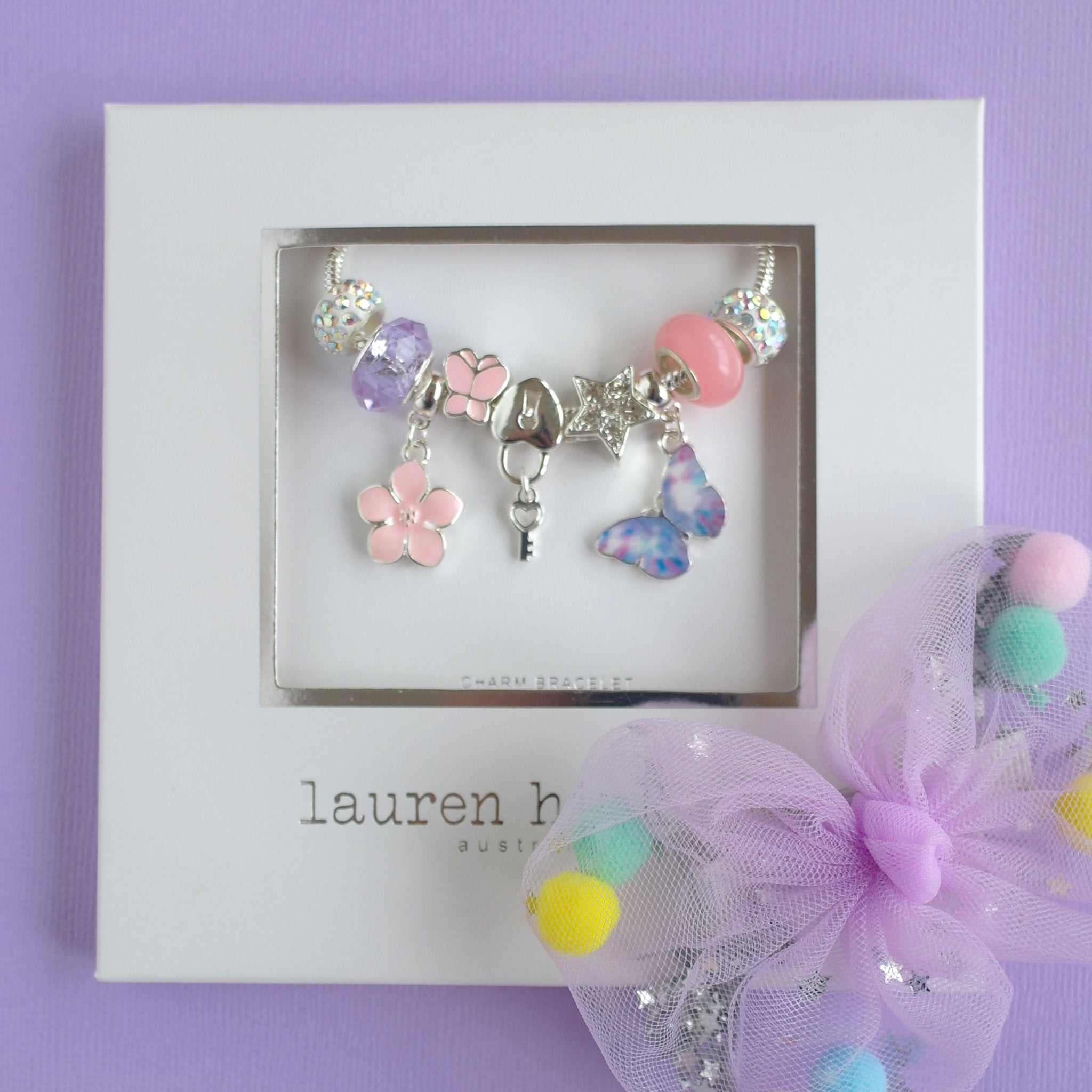 Lauren Hinkley | Butterfly Magic Charm Bracelet