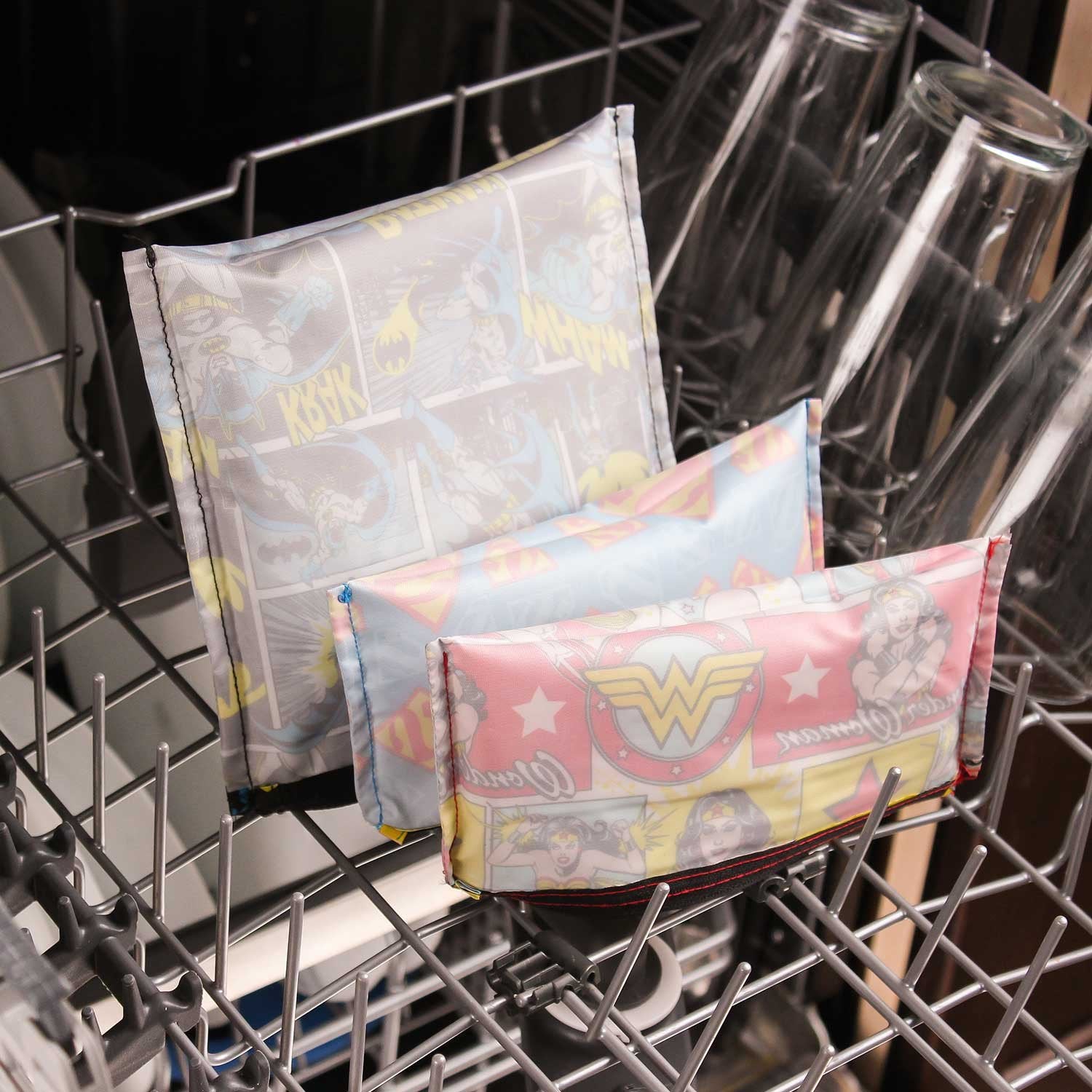 Bumkins | Snack Bag Wonder Woman 3pk