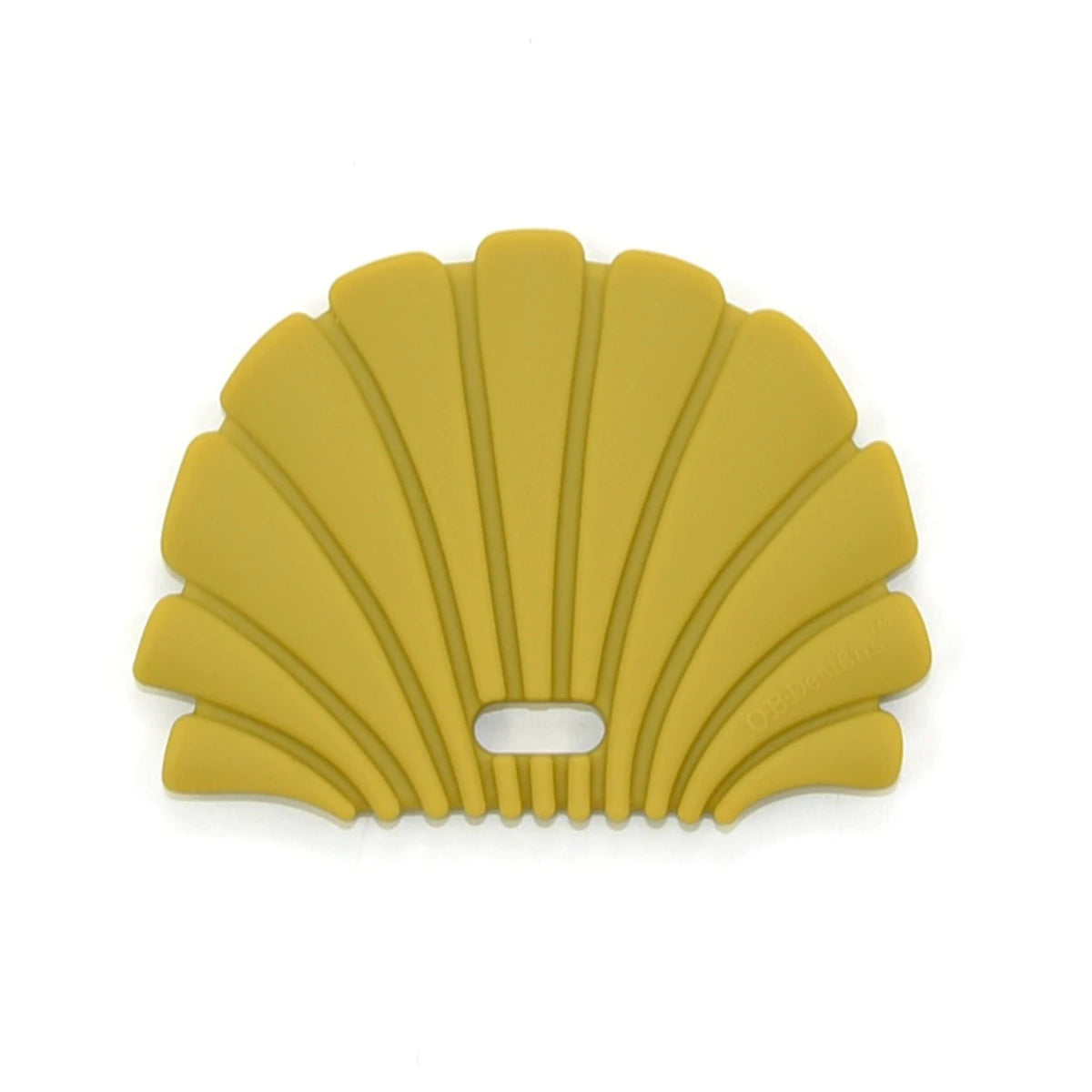 O.B Design | Silicone Teether - Golden Shell