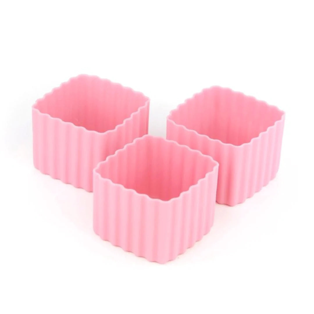 Little Lunch Box Co. | Square Silicone Bento Cups - 3pk
