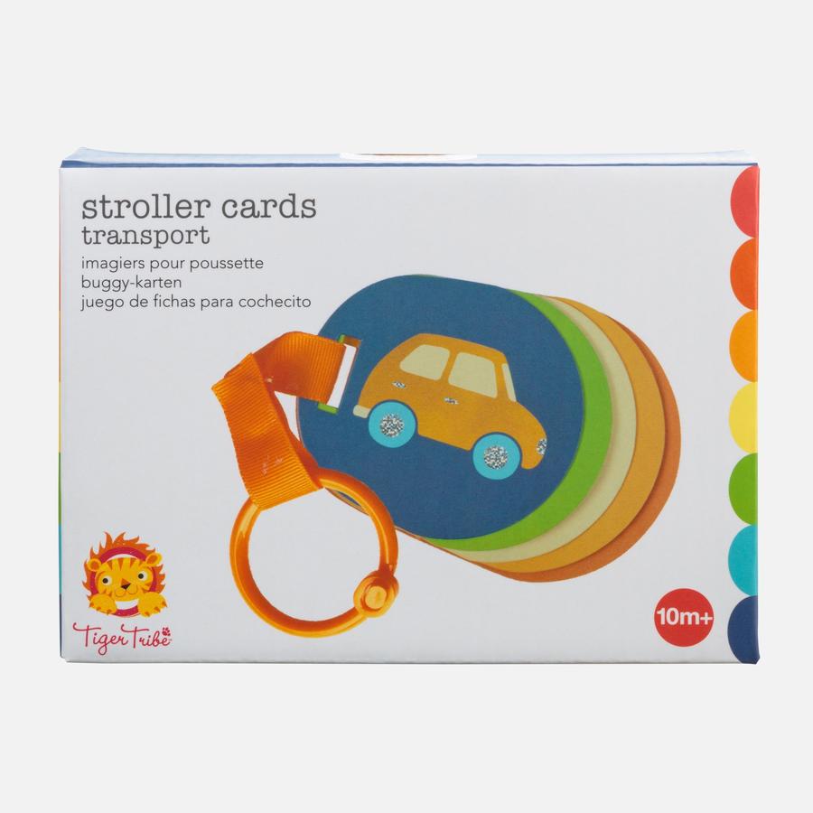 Tiger Tribe | Stroller Cards - Transport