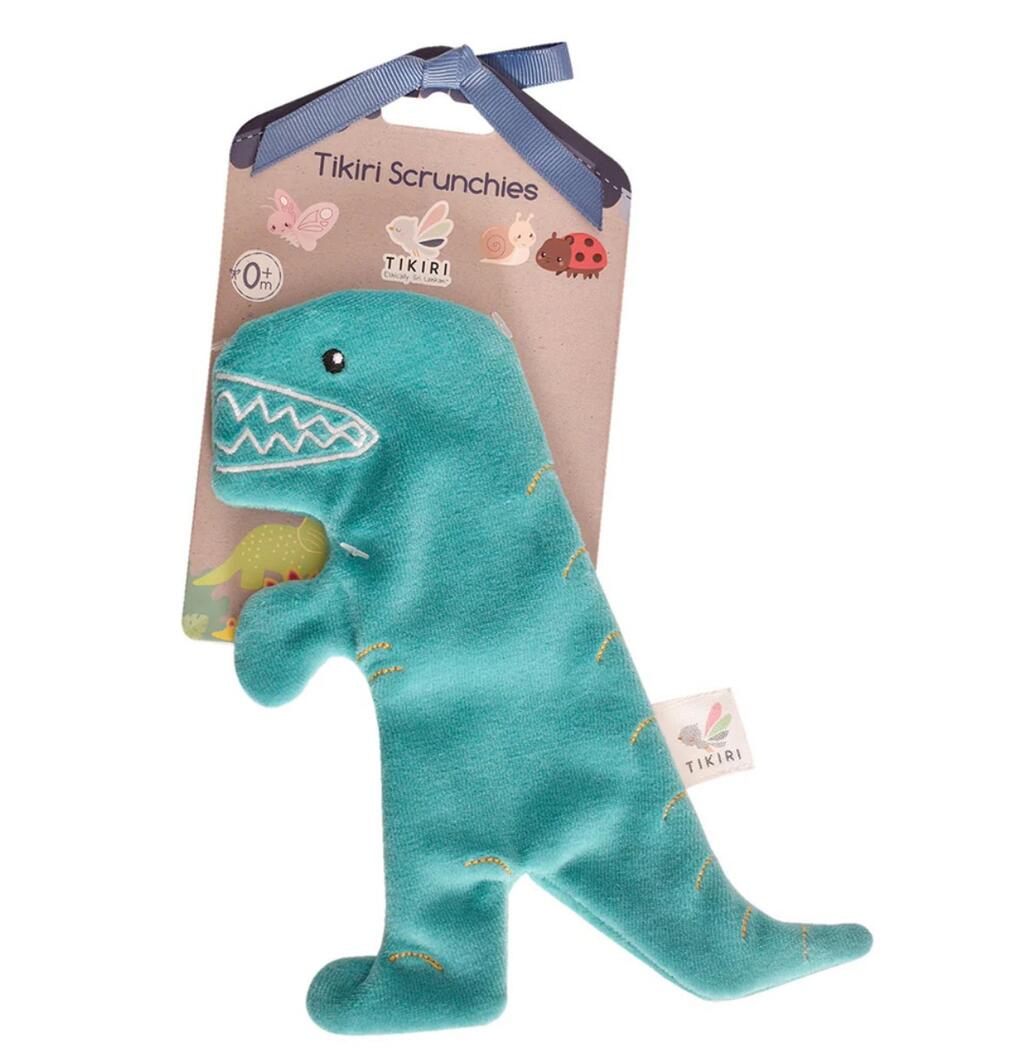 Tikiri | Crinkle Scrunchie - T-Rex