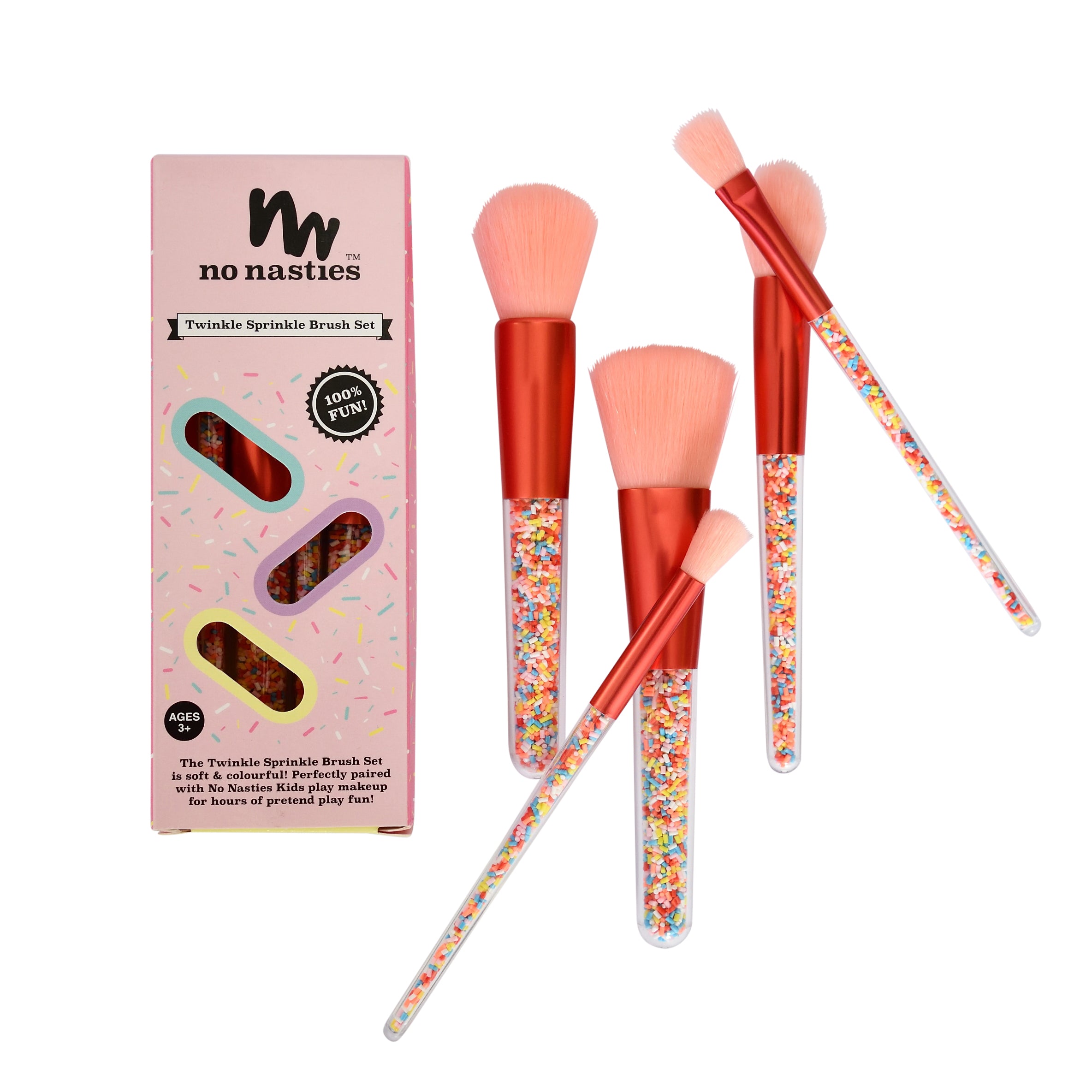 No Nasties | Twinkle Sprinkle Brush Set