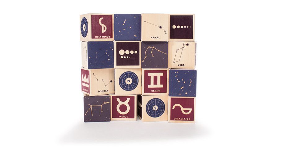 Uncle Goose | Constellations Wooden Blocks - 16 pc