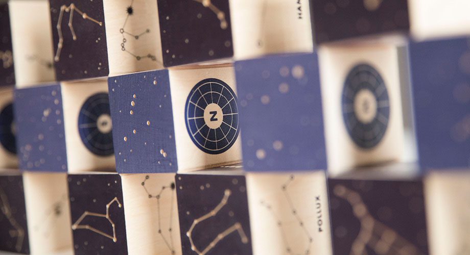 Uncle Goose | Constellations Wooden Blocks - 16 pc