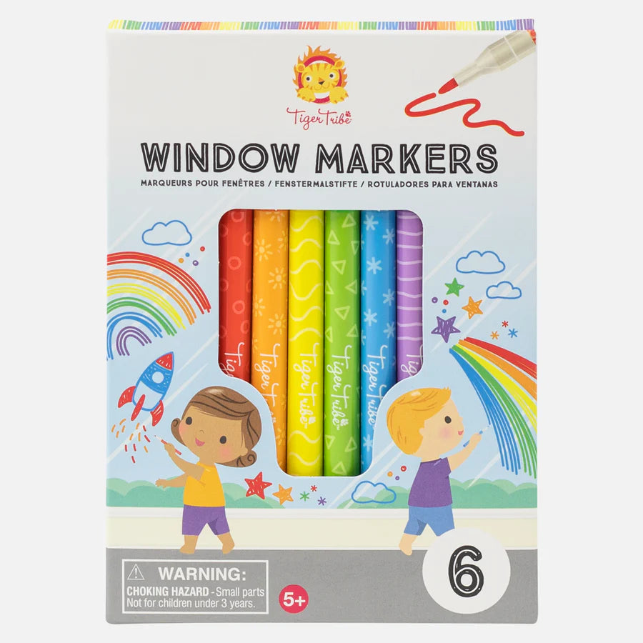 Tiger Tribe | Window Markers - 6pk