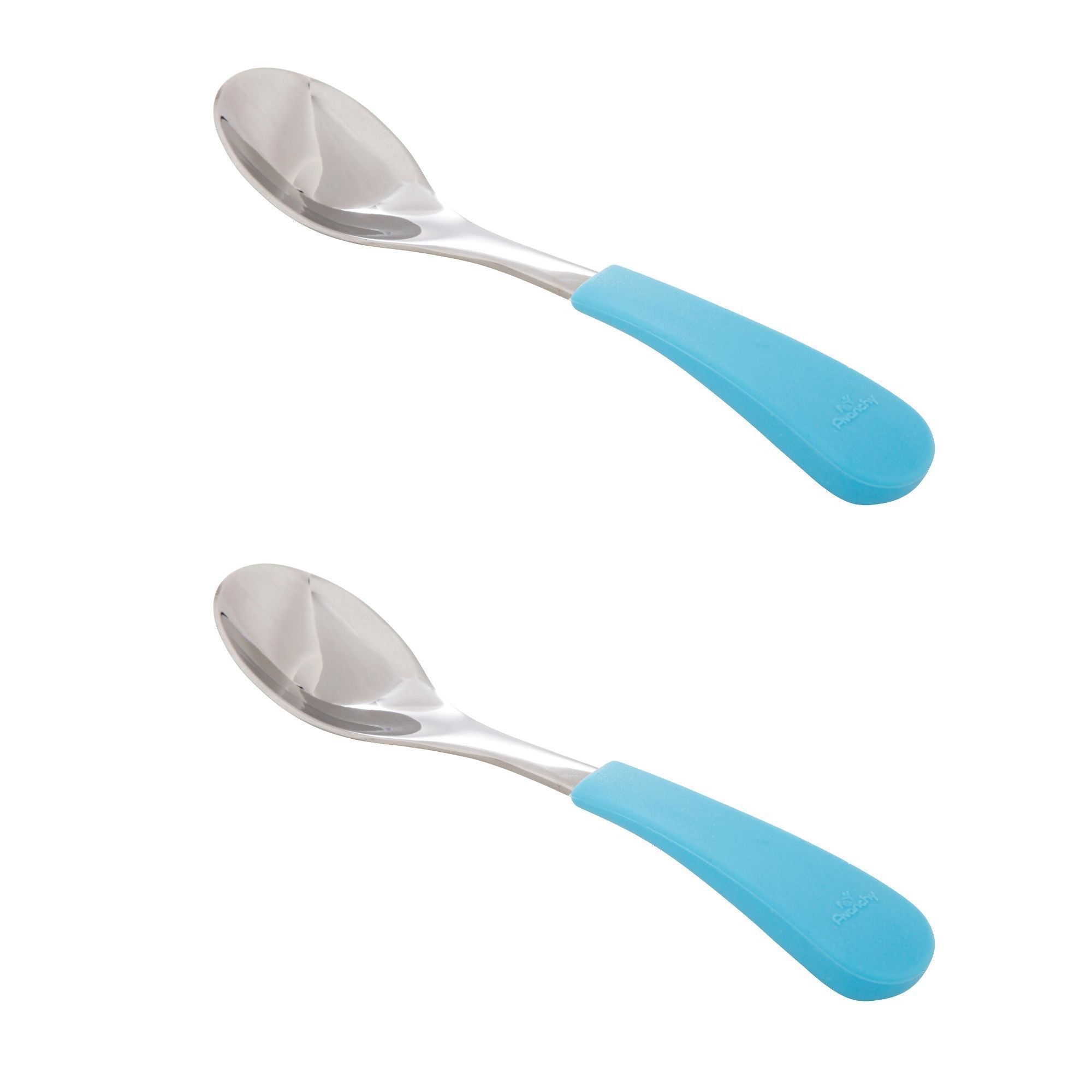 Avanchy | Stainless Steel Baby Spoon | 2 pack