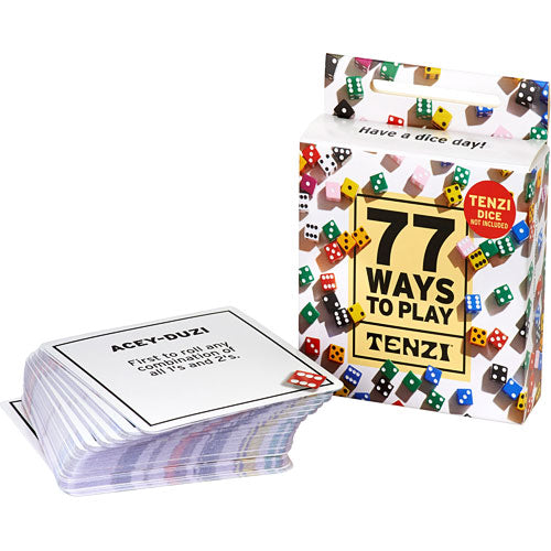 Carma Games | 77 Ways to Play Tenzi