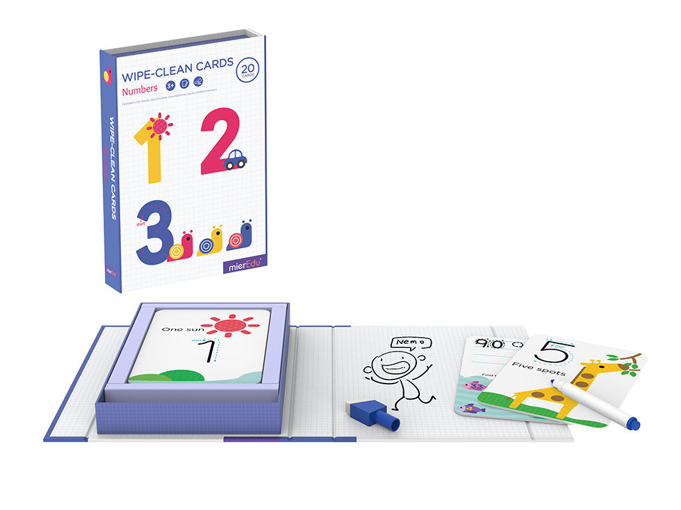 mierEdu | Wipe Clean Activity Set - Numbers