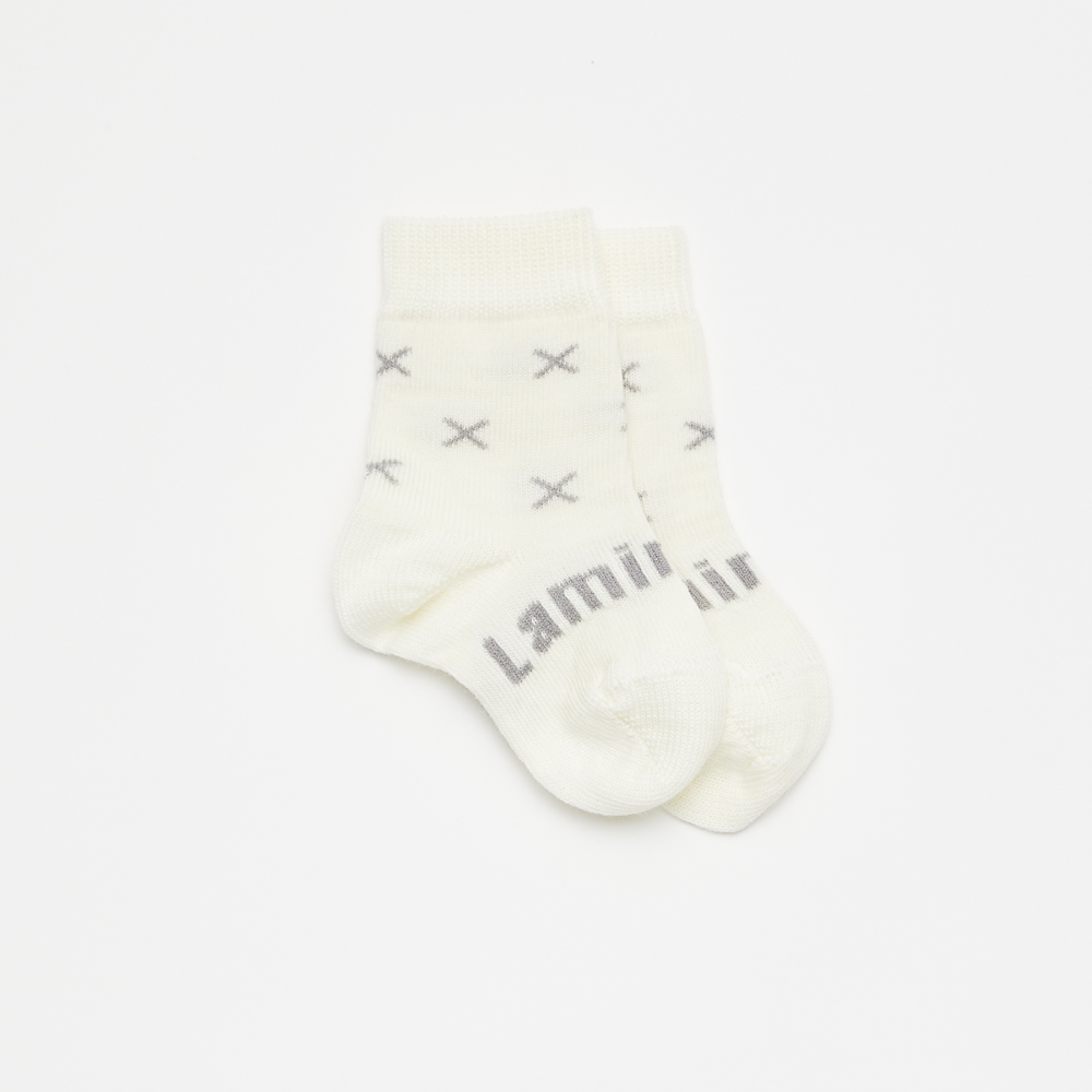 Lamington | Merino Baby Socks - Fox