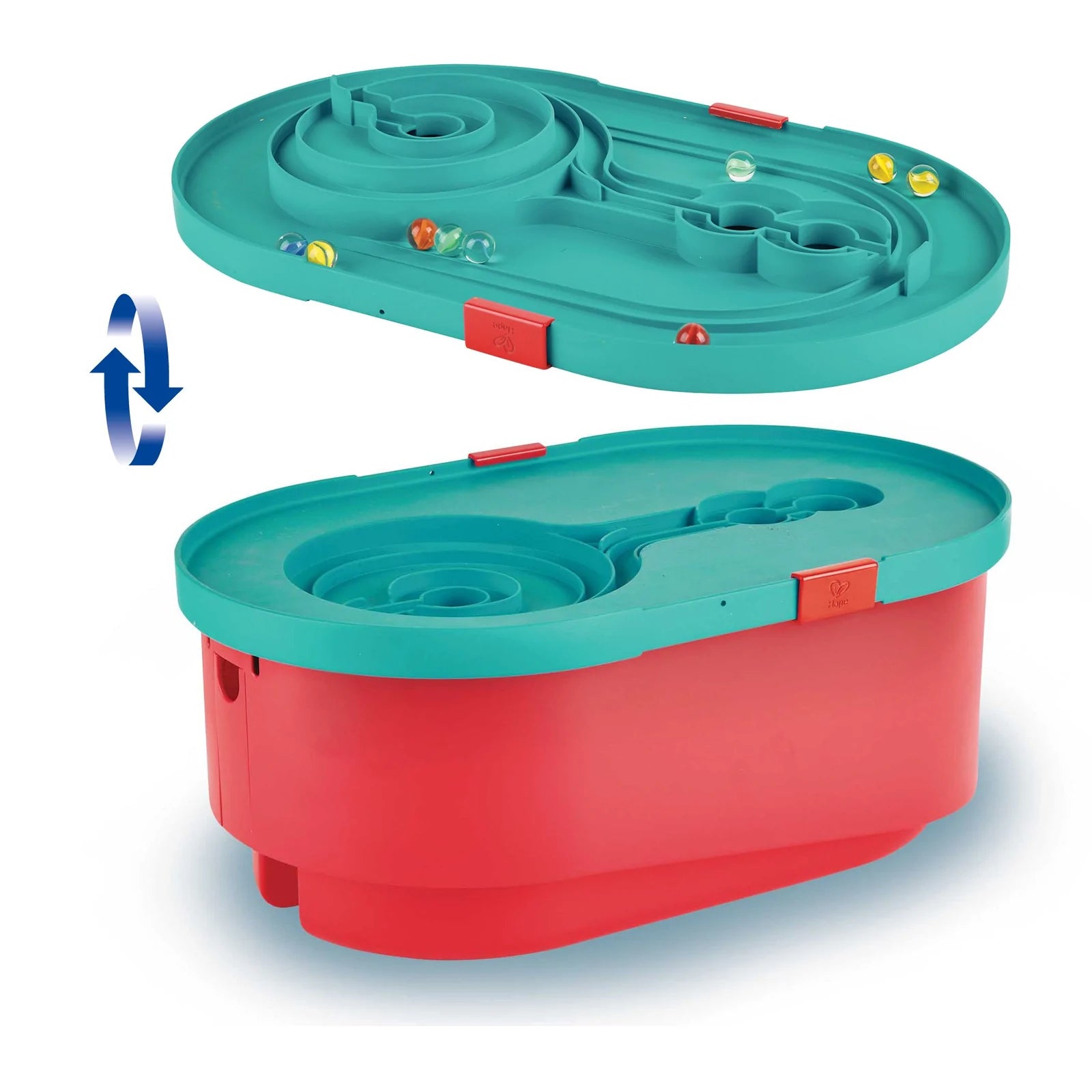 Hape | Quadrilla Stack Track Bucket Set