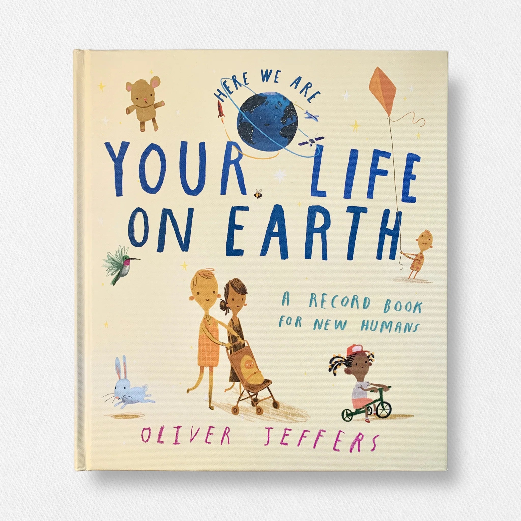 Here We Are | Your Life on Earth - Baby Record Book