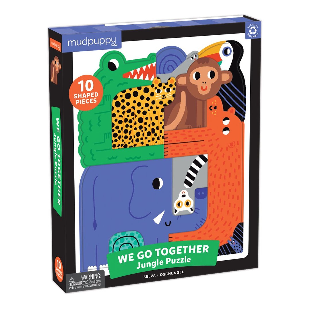 Mud Puppy | We Go Together Puzzle - Jungle