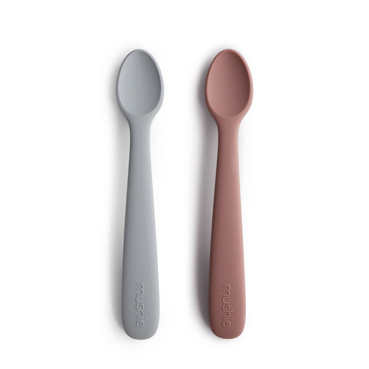 Mushie | Silicone Feeding Spoons - 2pk